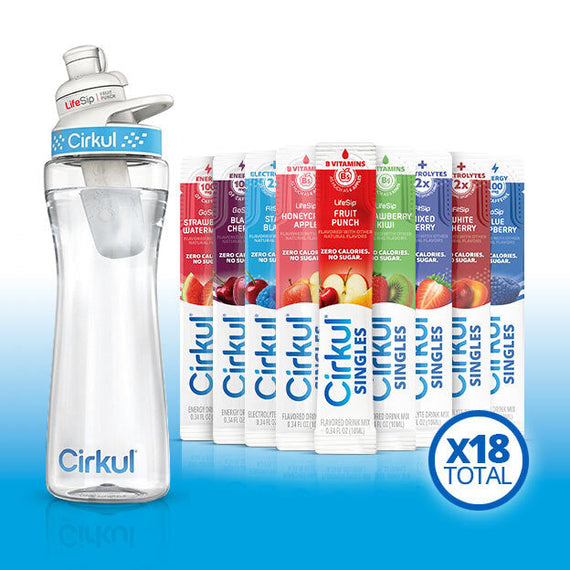 22oz. Plastic Bottle & GoSip® Black Cherry I5